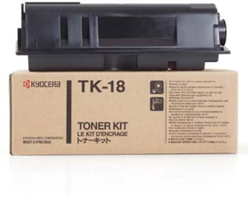 Kyocera TK-18 0T2FM0EU lasertoner, svart, 7200s
