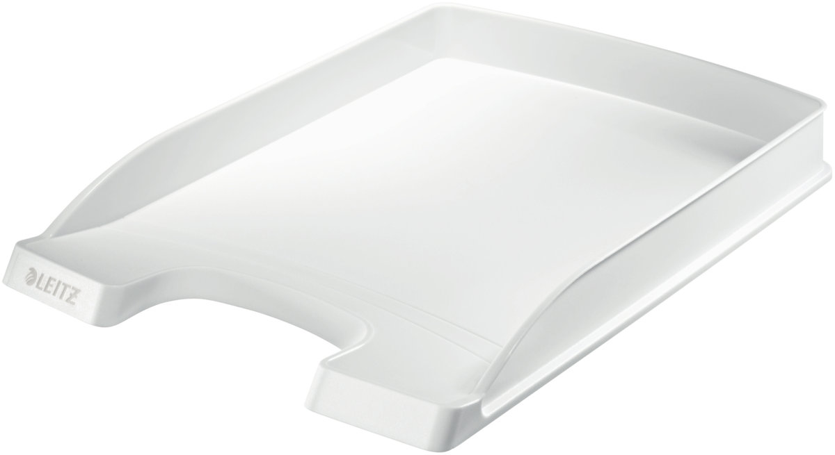Leitz Plus Slim brevkorg, vit