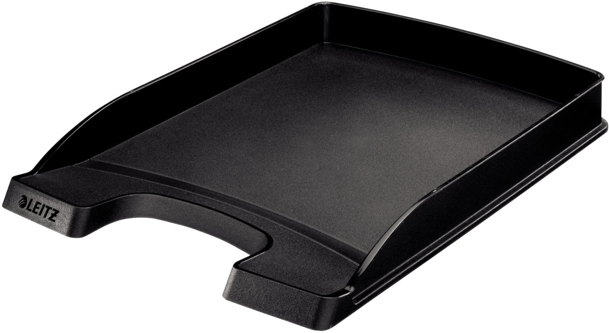 Leitz Plus Slim brevkorg, svart