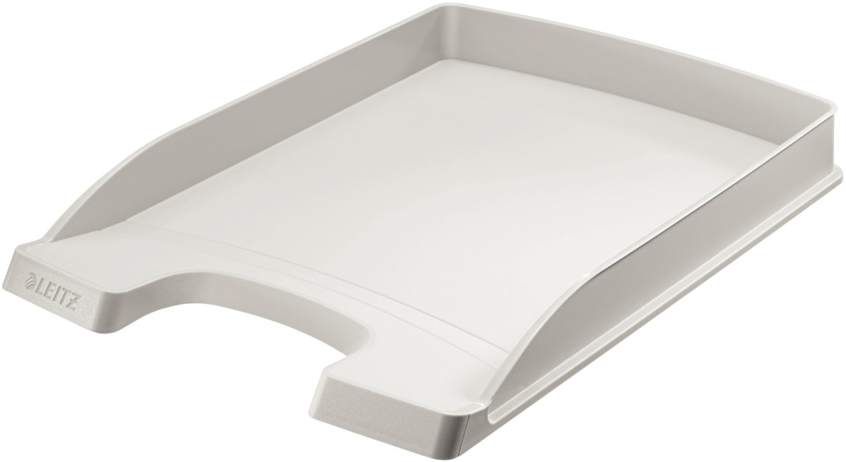 Leitz Plus Slim brevkorg, grå