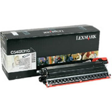 Lexmark 0C540X31G lasertoner, svart, 30000s