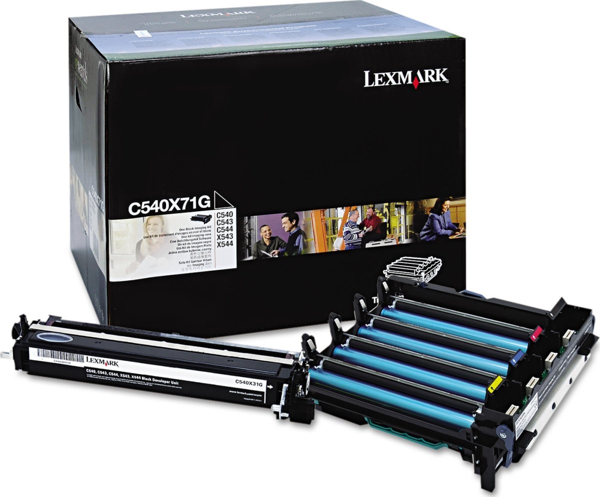 Lexmark 0C540X71G bildsats, svart, 30000 sidor