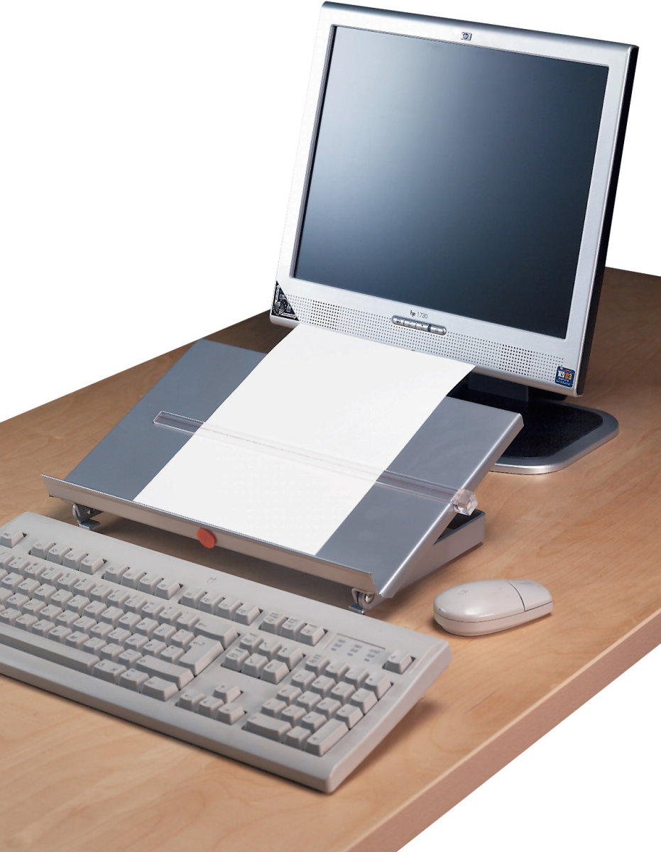 Twinco koncepthållare 7700 twin base 2, silver.