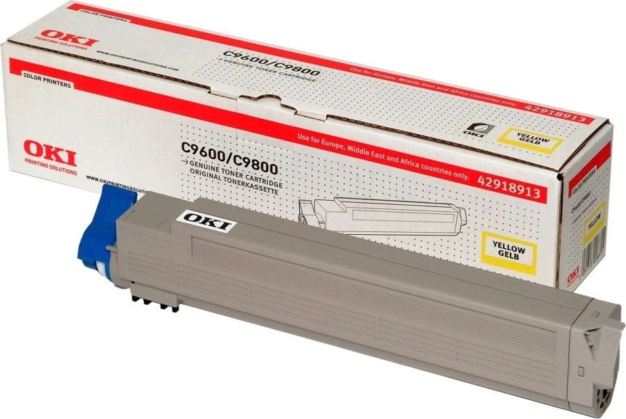 Lasertoner OKI 42918913 Gul 15000 sidor