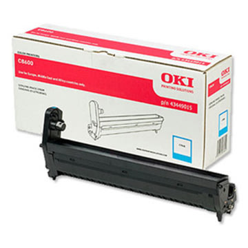 OKI 43449015 lasertoner, blå, 20000 sidor