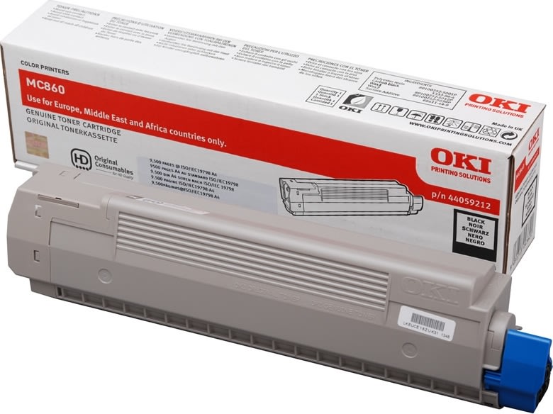 Lasertoner OKI 44059212 Svart 9500 sidor