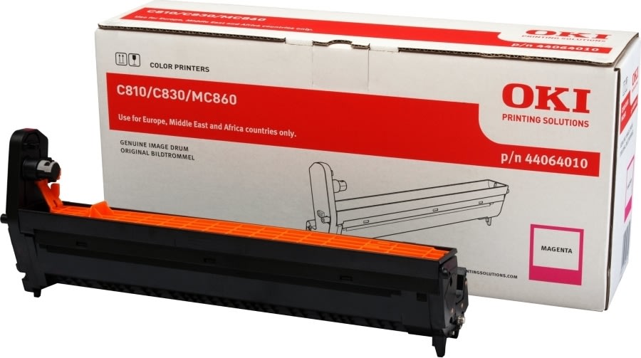 Lasertrumma OKI 44064010 Röd 20 000 sidor