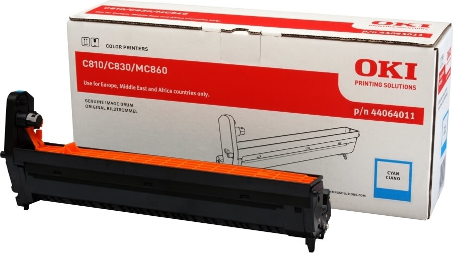 OKI 44064011 lasertoner, blå, 20000 s