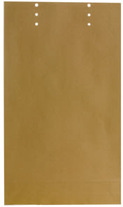 Bong provpåse, 425x250x50 mm, brun