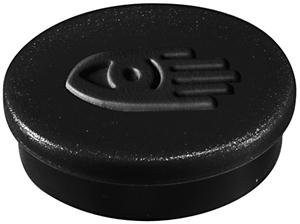 Legamaster magneter 20 mm, svarta, 10 st