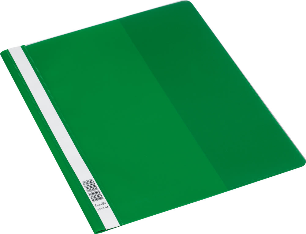 Bantex tilbudsmappe, A4, med lomme, grøn