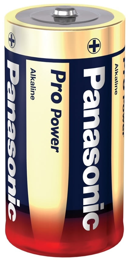 Panasonic Pro Power Gold Alkaline batterier, C, 2