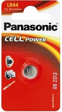 Panasonic LR44/AG13 knappcellsbatteri