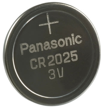 Panasonic CR2025 knappcellsbatteri
