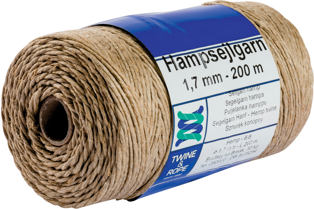 Hampasnöre 6/6 hs, 500 g