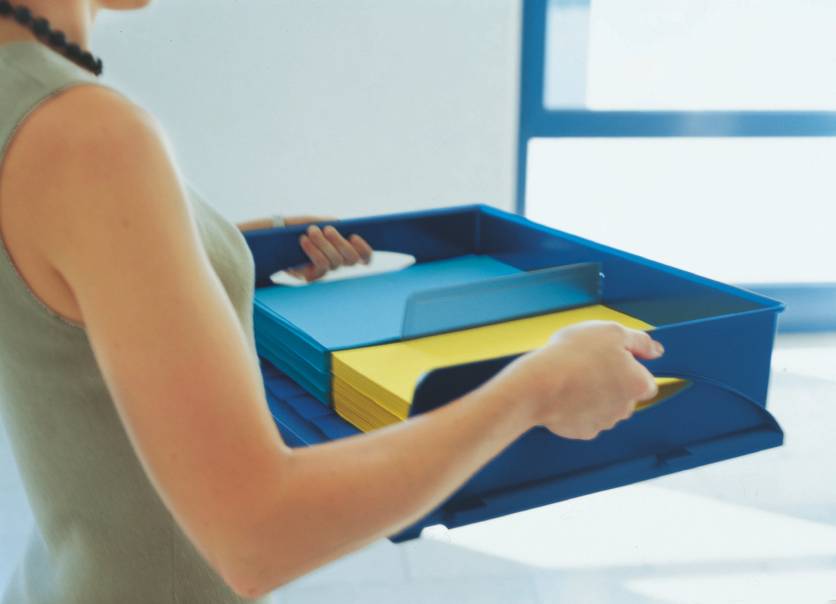 Leitz Sorty Jumbo brevkorg, blå