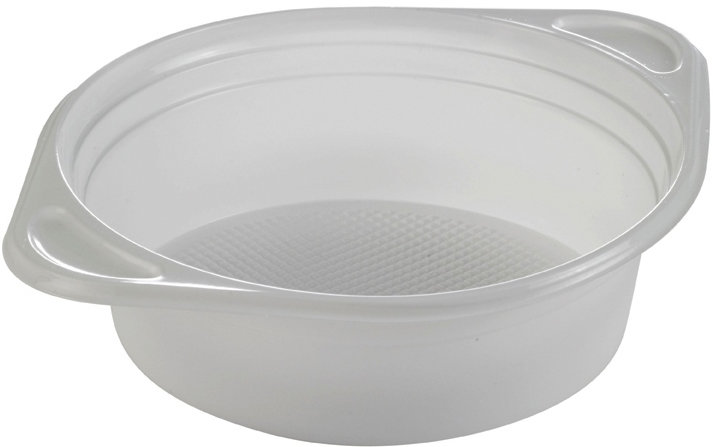 Plasttallerken suppe / dyb tallerken 500 ml