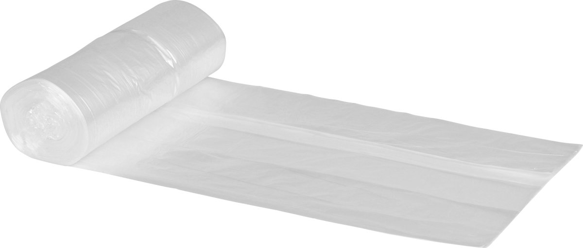 Soppåsar 50 liter, 600x850 mm, transparent