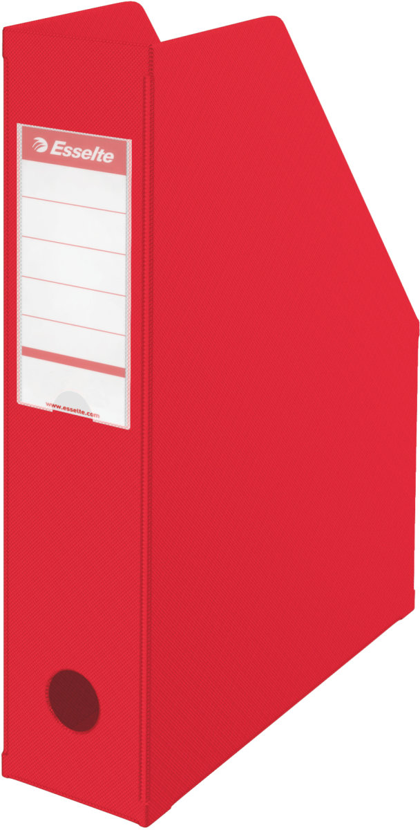 Esselte Vivida Maxi A4 tidsskriftholder, rød