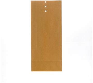 Bong provpåse, 120x275x40 mm, brun