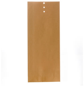 Bong provpåse, 135x350x50 mm, brun