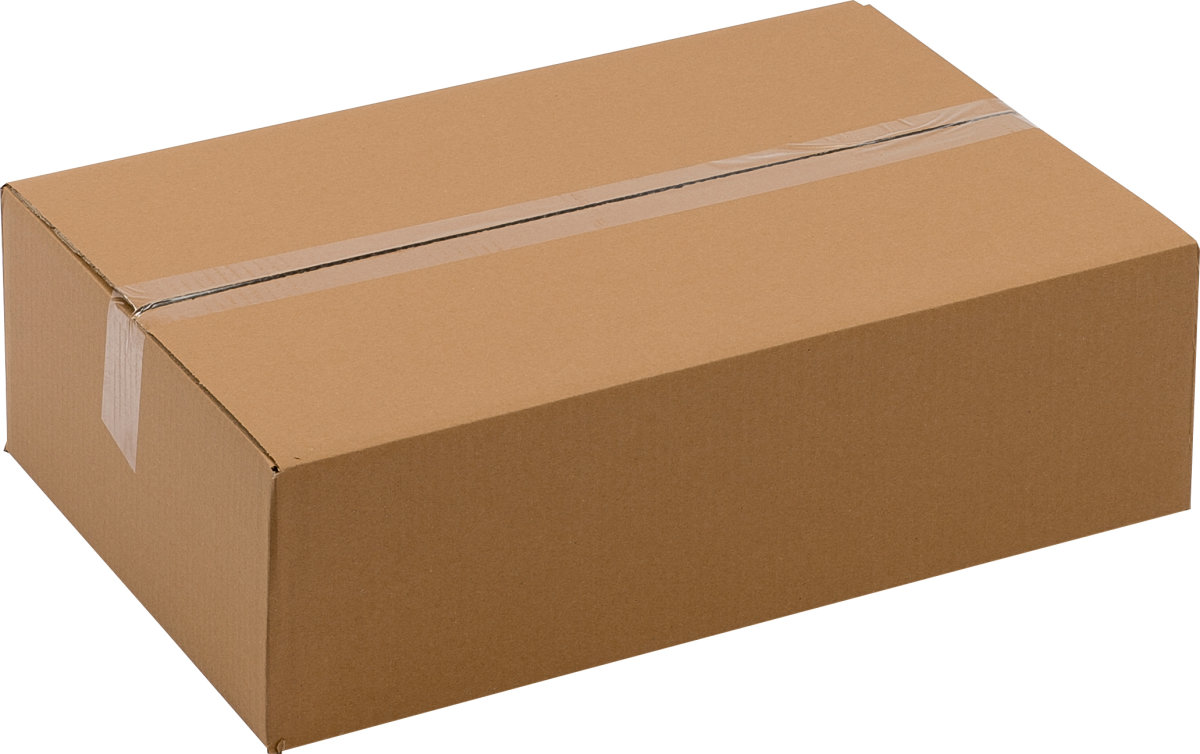 Kartonglåda 1-lagers, 580x379x165 mm