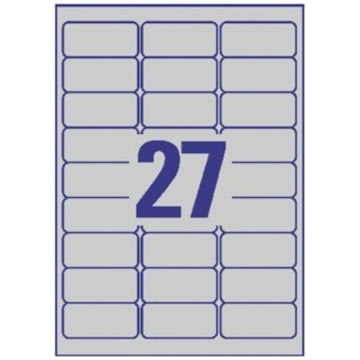 Avery L6011 Etiketter | 63,5x29,6 mm | 540 st.