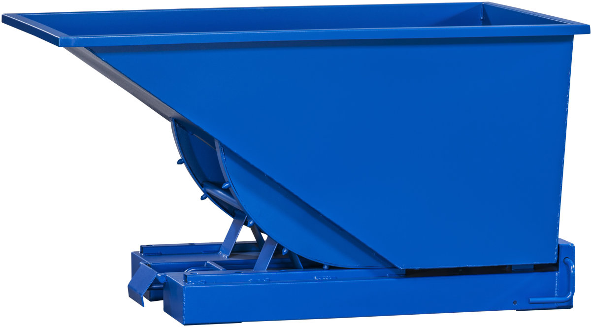 Tippcontainer 300 liter, blå