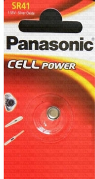 Panasonic SR41 knappcellsbatteri