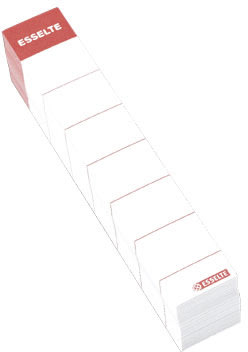 Ryggetikett Esselte Smal Avlång 100 st