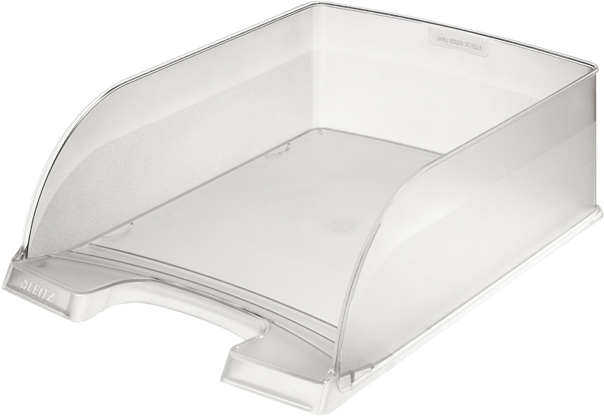 Leitz Plus Jumbo brevkorg, genomskinlig