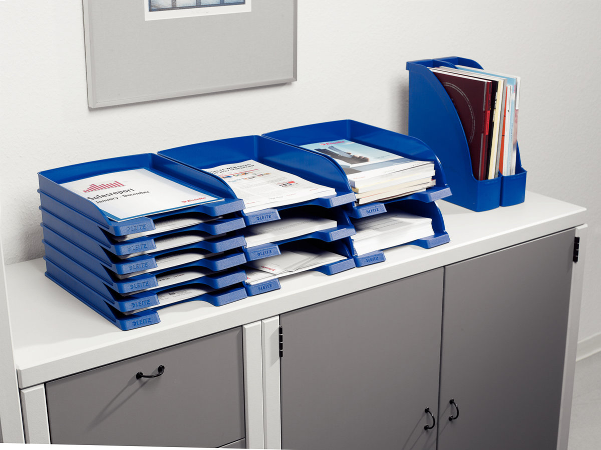 Leitz Plus Jumbo brevkorg, svart