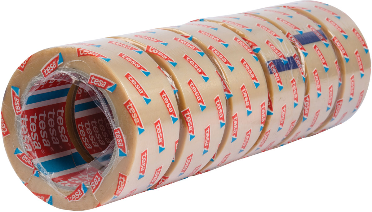 Tesa Packtejp, 50 mm, PVC, klar