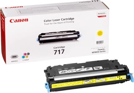 Canon nr.717Y/2575B002AA lasertoner, gul, 4000s