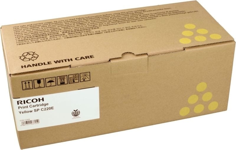 Ricoh 406147 lasertoner, gul, 2000s