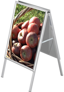 Lomax gatuskylt, 70x100, alu