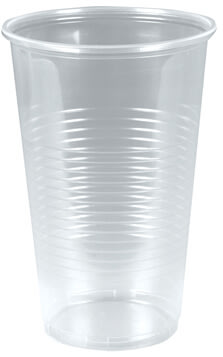 Plastglas 60 cl, mjukt splitterfritt, med tappning
