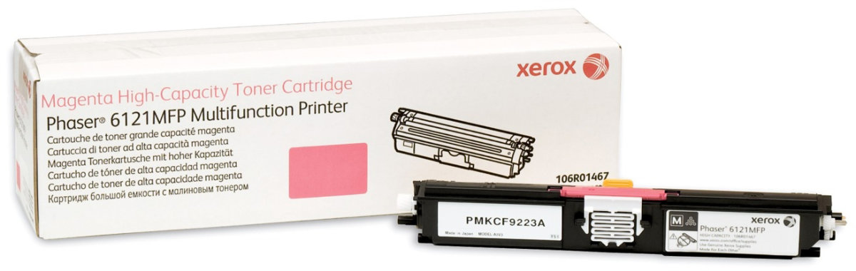 Lasertoner Xerox 106R01467 Röd 2600 sidor