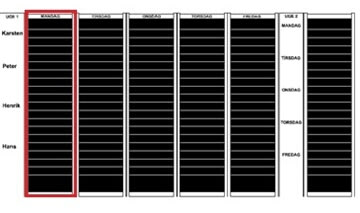 Kortmodul Plan-dex A5 cross-format 40 mm 27 st