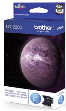 Brother LC1220C bläckpatron, cyan, 300 s