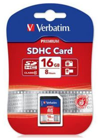 Verbatim SDXC 16 GB Class 10 minneskort