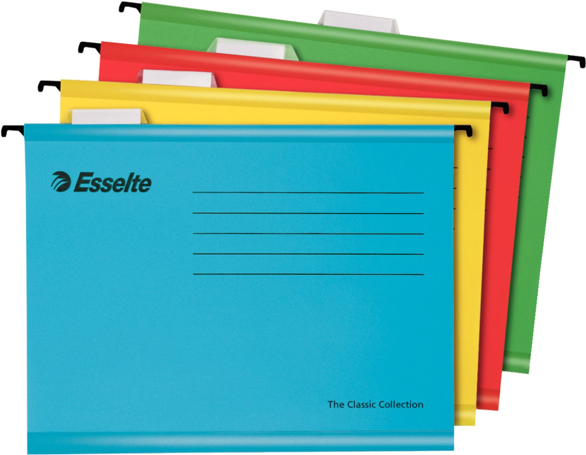 Hängmapp Esselte Classic Folio A4 Röd