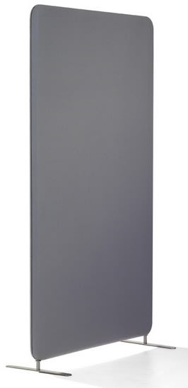 Abstracta softline skærmvæg grå B120xH136 cm