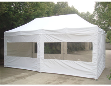 Paviljong EASY UP 3x6 m Off-white Inkl. sidor