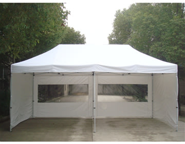 Paviljong EASY UP 3x6 m Off-white Inkl. sidor
