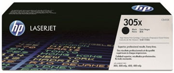 HP nr 305X/CE410X lasertoner, svart, 4000 s