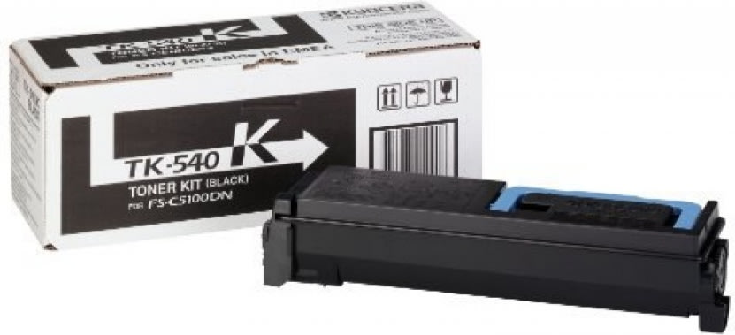 Lasertoner Kyocera TK-540K/0T2HL0EU Svart 5000 s