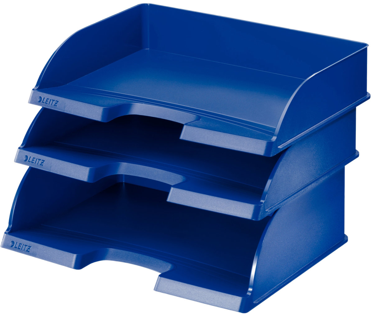 Leitz Plus Jumbo brevkorg, tvärformat, svart
