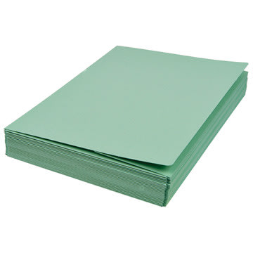 DKF kartongmapp nr 125, A4, grön