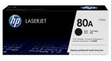 HP LaserJet 80A svart tonerkassett